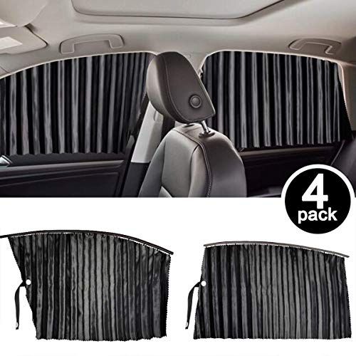 Car Magnetic Curtain (4-Pack) – Sunshade & Privacy Protection - DailyMart™