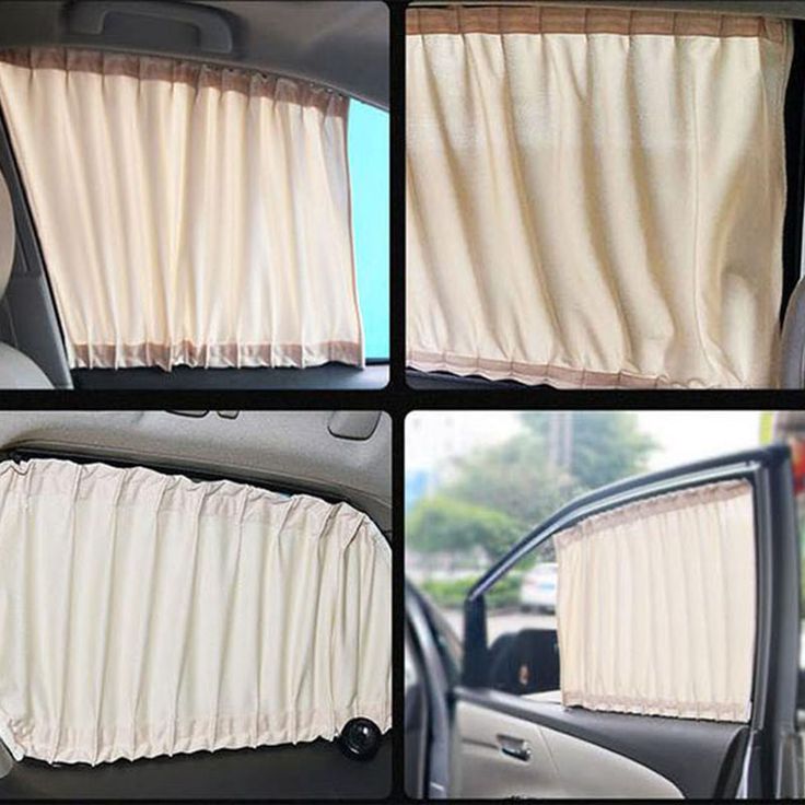 Car Magnetic Curtain (4-Pack) – Sunshade & Privacy Protection - DailyMart™