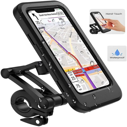Waterproof Bike Phone Mount | 360° Protection for Riders & Delivery Heroes - DailyMart™