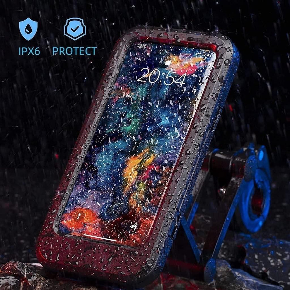Waterproof Bike Phone Mount | 360° Protection for Riders & Delivery Heroes - DailyMart™